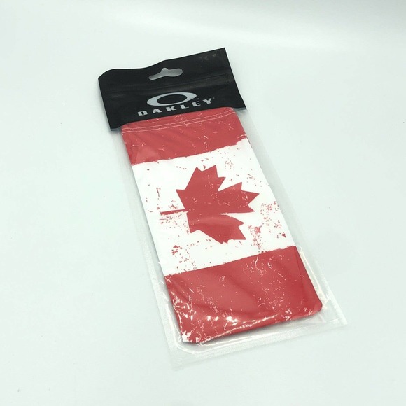 Oakley Canada Country Flag Sunglasses/Eyeglasses HDO Microbag Pouch (Authentic) - Picture 4 of 4